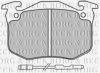 BORG & BECK BBP1230 Brake Pad Set, disc brake